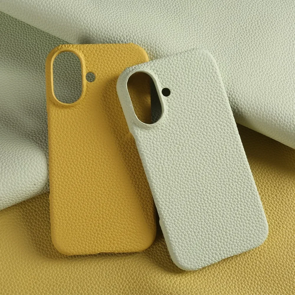For iphone 16 Pro Max case Luxury Genuine Leather Cover Back Etui Coque Shockproof phone case leather phone case leather wallet case leather case for Funda iphone15 14Pro 13 XR XSMax Carcasa