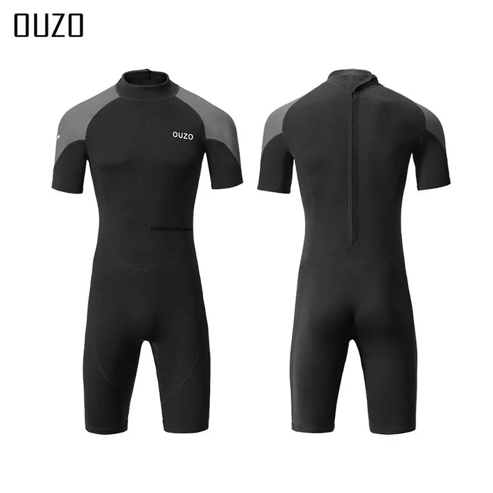 1.5mm Neopreno Wetsuit Surf Suit Short Sleeve Swimwear Kitesurf Scuba Diving Suit Spearfishing Swimsuits Rash Guards Men Women