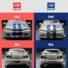 1/32 Nissan Skyline GTR R34 JDM Toy Car Model Diecast Vehicle Miniature Sound & Light Pull Back Collection Gift Children Boy 5