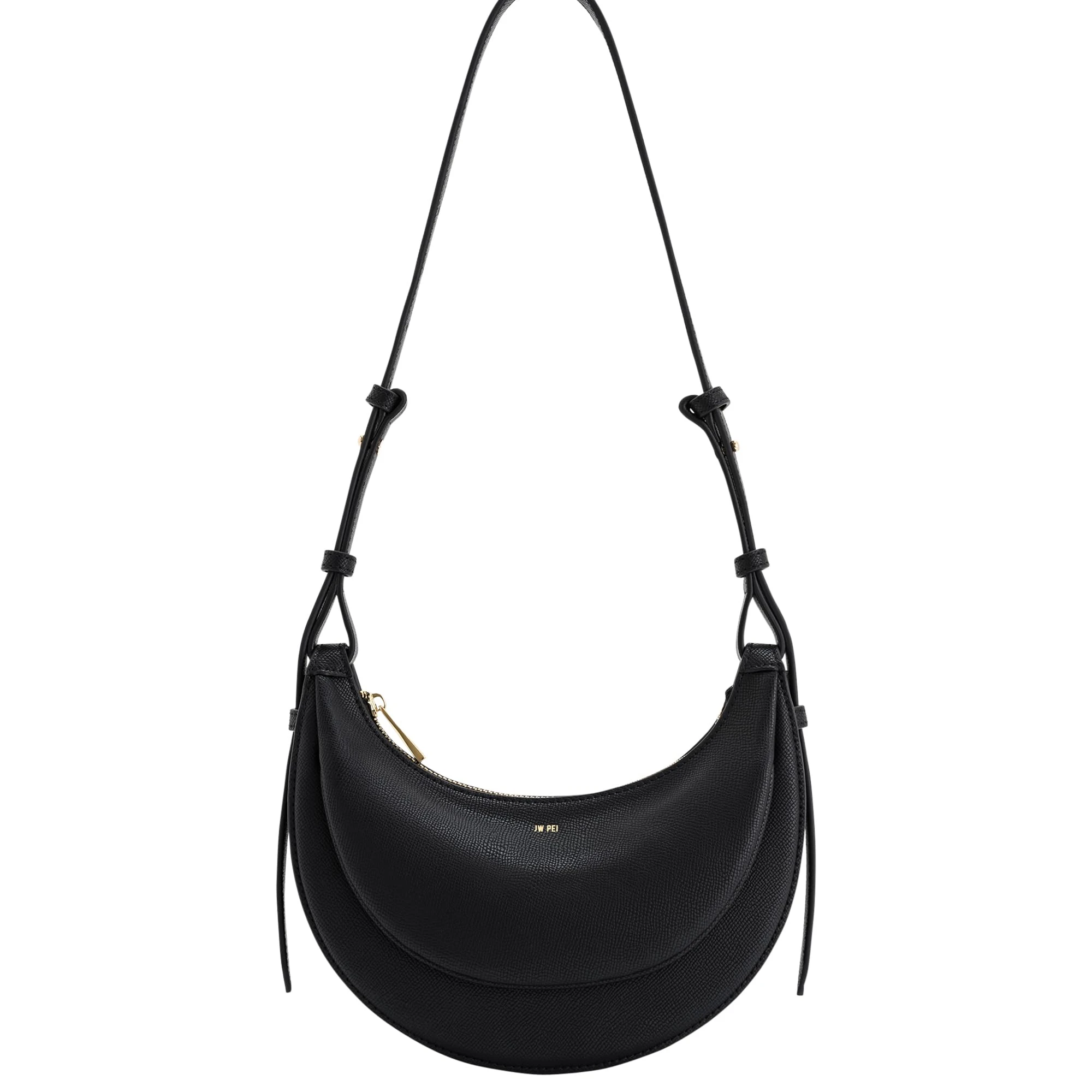 JW PEI المرأة نصف القمر حقيبة كروسبودي 2025 أنيق ن...