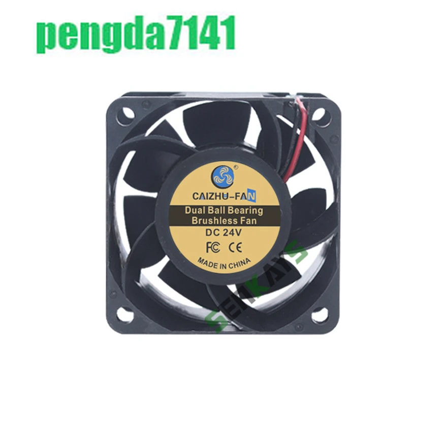 Dual Ball Bearing 60x60x38mm 6038 DC 24V 13000rpm Server Fan 60x28mm Brushless Machine Equipment Super Violent Winds Fan 2pin 50mm fan 5v 12v 24v 3d printer micro blower 5015 hydraulic dual ball bearing brushless cooling 50x15mm 2pin