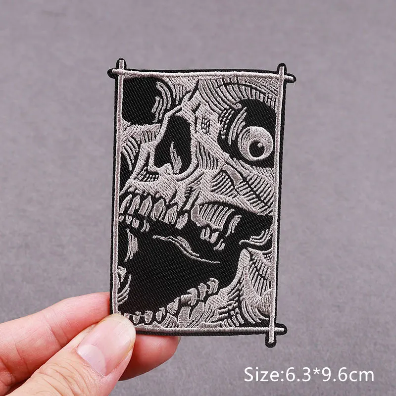 Sexy Embroidery Patch Iron On Patches For Clothing Thermoadhesive Patches On Clothes Hip Hop Punk Patch For Clothing Badges