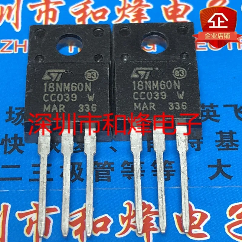 

(5PCS/LOT) 18NM60N STF18NM60N TO-220F 650V 18A New Original Stock Power chip