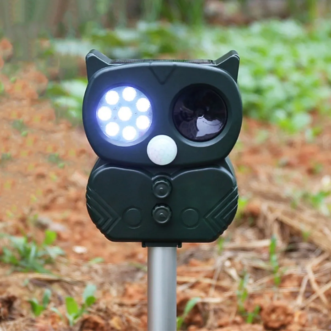 Ehomfy Repelente Gatos, Ahuyentador Gatos Repelente Ultrasónico Exterior  Jardin Solar Ultrasónico con Sensor PIR, Ahuyentador de Pájaros, Perros,  Ratones : : Jardín