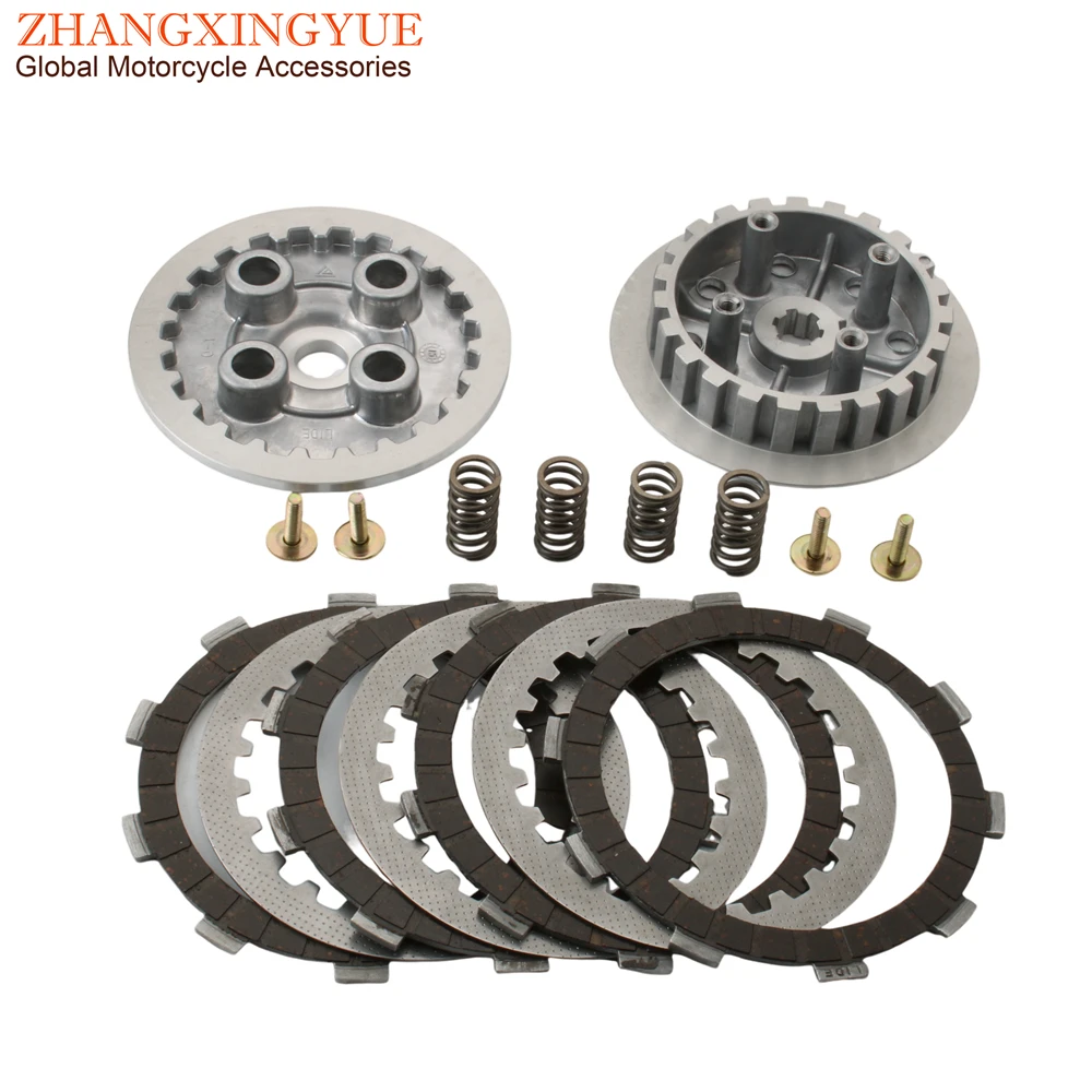 Kit Frizione Moto Per Parti Motore Minarelli Am6 2T 1 E40Mb