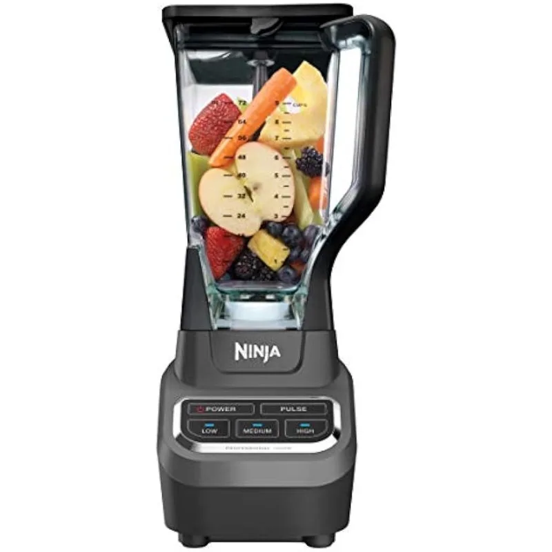 

Ninja BL610 Professional 72 Oz Countertop Blender with 1000-Watt Base and Total Crushing Technology for Smoothies