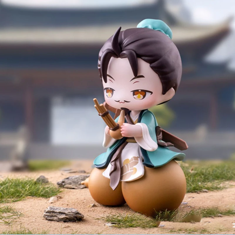 POPMART Traditional Chinese Musical Instruments Series Blind Box Guess Bag Mystery Box Toys Doll Cute Anime Figure Desktop