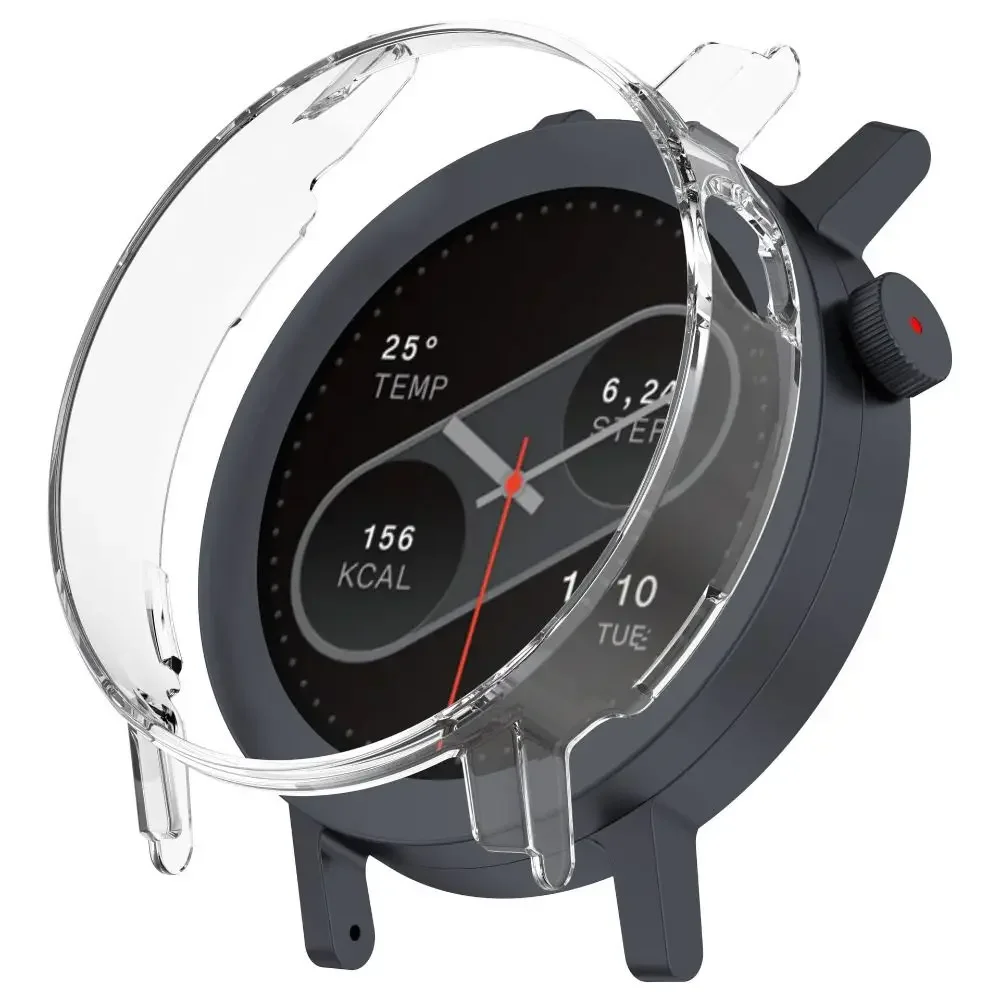 Durable PC Hollow Case with Screen Protector for Smartwatch – Protective Shell Cover