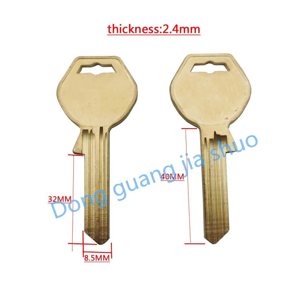 5pcs JS 2317Australian Key Embryo With Multiple Grooves, British Key Embryo Locksmith Expert