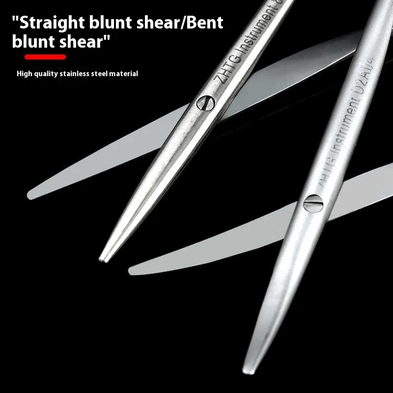 Twisted handle peeling scissors eye bag separation scissors double eyelid opening corner blunt