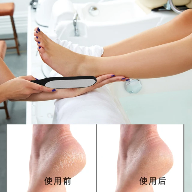 1PC Black Double-Side Foot File Heel Grater For The Feet Pedicure Rasp  Remover Metal Scrub Manicure Nail Tools Professional - AliExpress