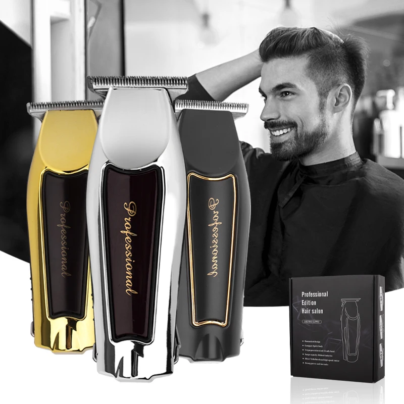 WAIKIL New Men's Multi functional Hair clipper Professional sideburns trimmer miniUSB rechargeable cordless hair clipper 2