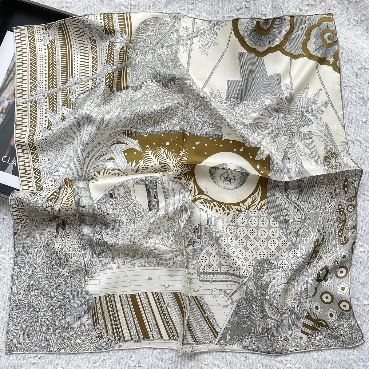 

100% чистый Шелковый шарф, женские квадратные шарфы с принтом, повязки на голову, головной платок, оптовая продажа, хиджабы, шарфы, бандана, аксессуары для волос