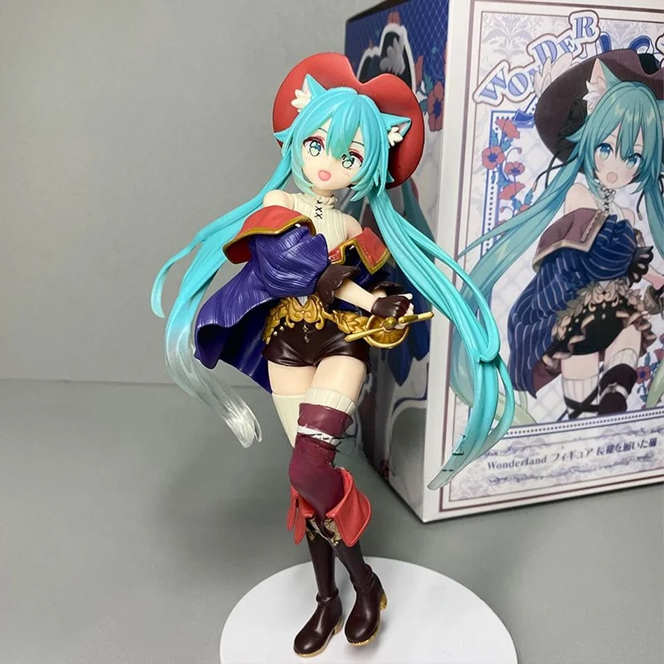 20cm Sexy Girl Hatsune Miku Anime Figure Fashion Subclture