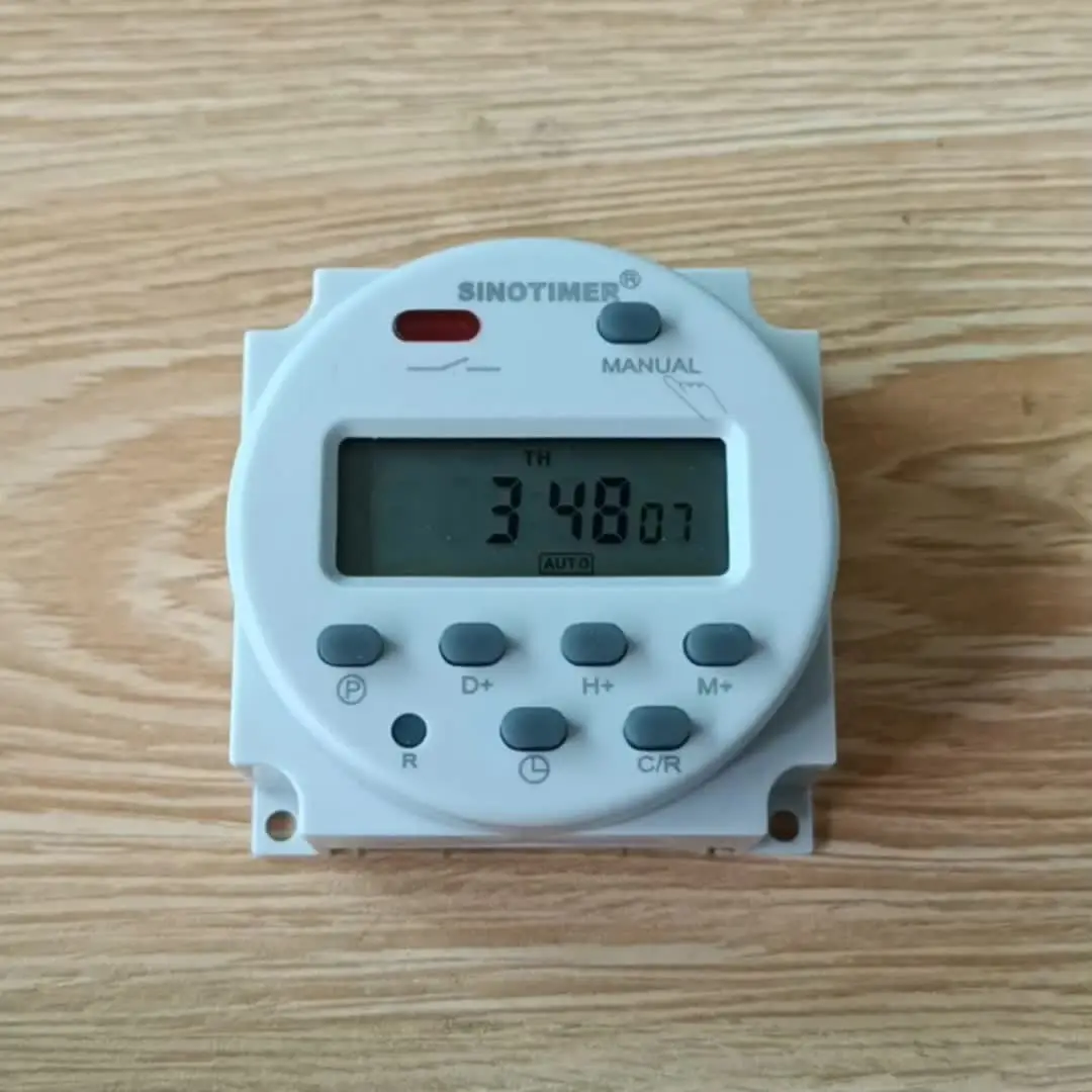 CN101A Digital Microcomputer 7Days Weekly Programmer Electronic Timer ...