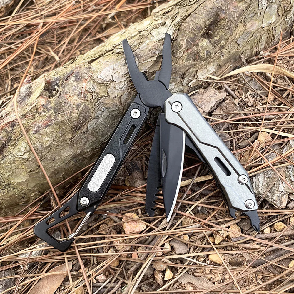 Workpro Multitool Swiss Tech Multifunctioneel Gereedschap, 16 In 1 Multifunctionele Tang Opvouwbaar Met Draagtas Op De Camping Schaar Zaag Flesopener