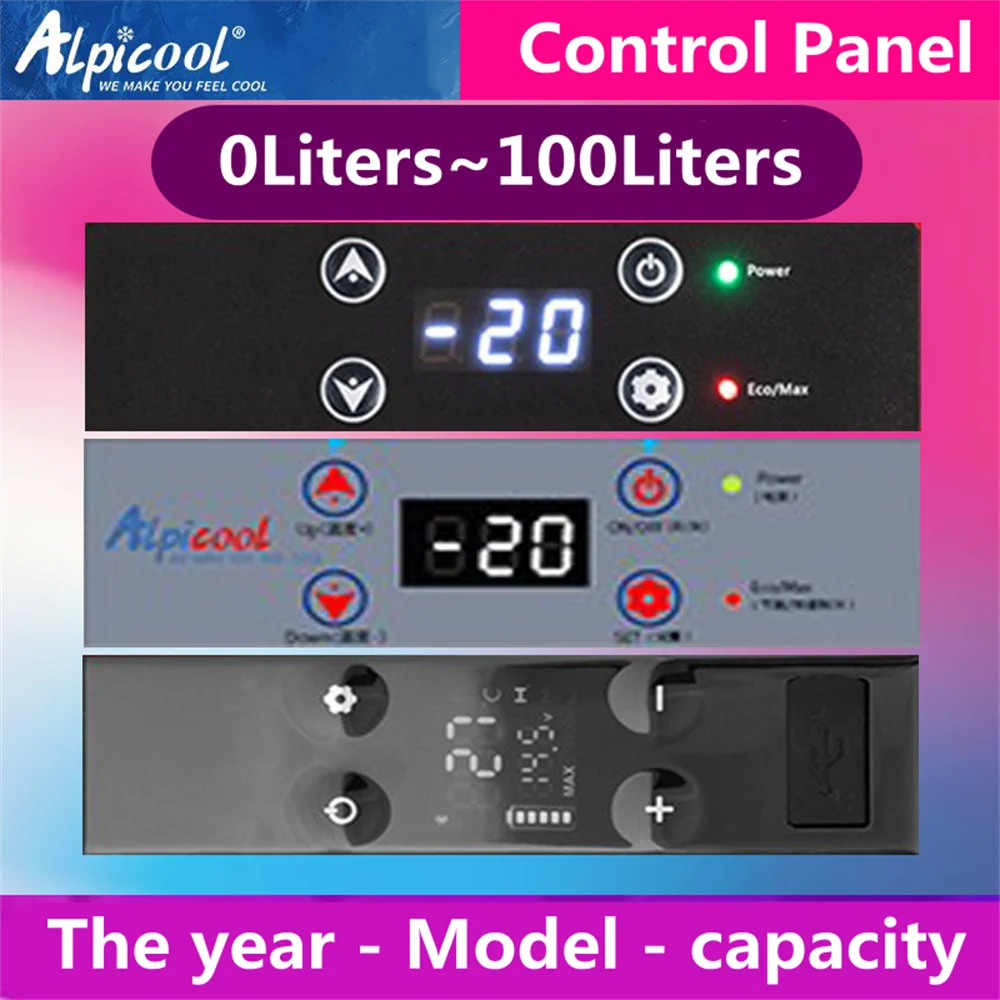 Alpicool Fridge Refrigerator Control Panel 0L-100L