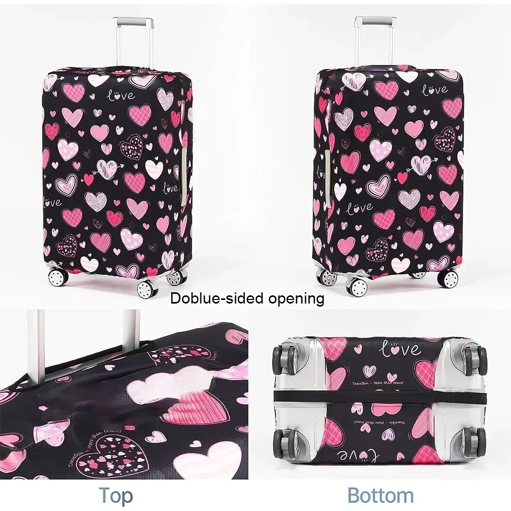 Luggage Protective Cover 18-32 Inch Stretch Fabric Luggage Protective Covers Dust Cover Anti-Scratch Suitcase Covers luggage cover