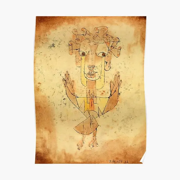 Paul Klee Angelus Novus Poster Decorazione Home Painting Room Picture Wall Modern Funny Vintage Decor Art Murale Print No Frame