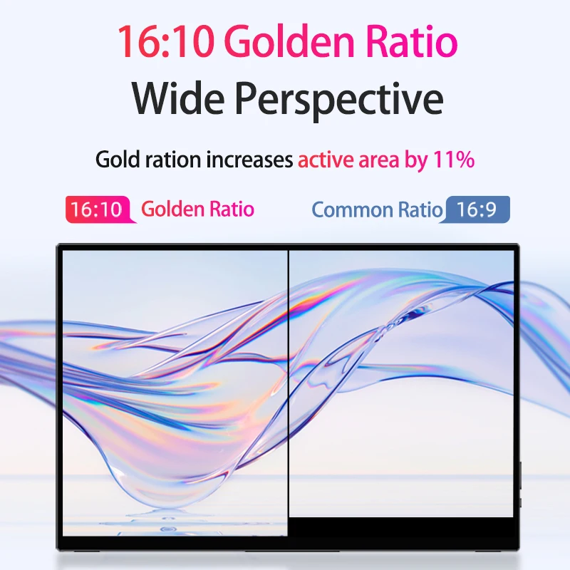 Vchance 14インチ モバイルモニター 2K美品 AQ14 VCHANCE 14'' 2K Touchscreen Portable Monitor 2240x1400p 100