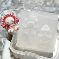 1pc Bowknot  Girl 3D Acrylic Mold  Cartoon  Nail Art Decorations   Design Silicone Decorated   Nail Art Templates Nails  Mold 2