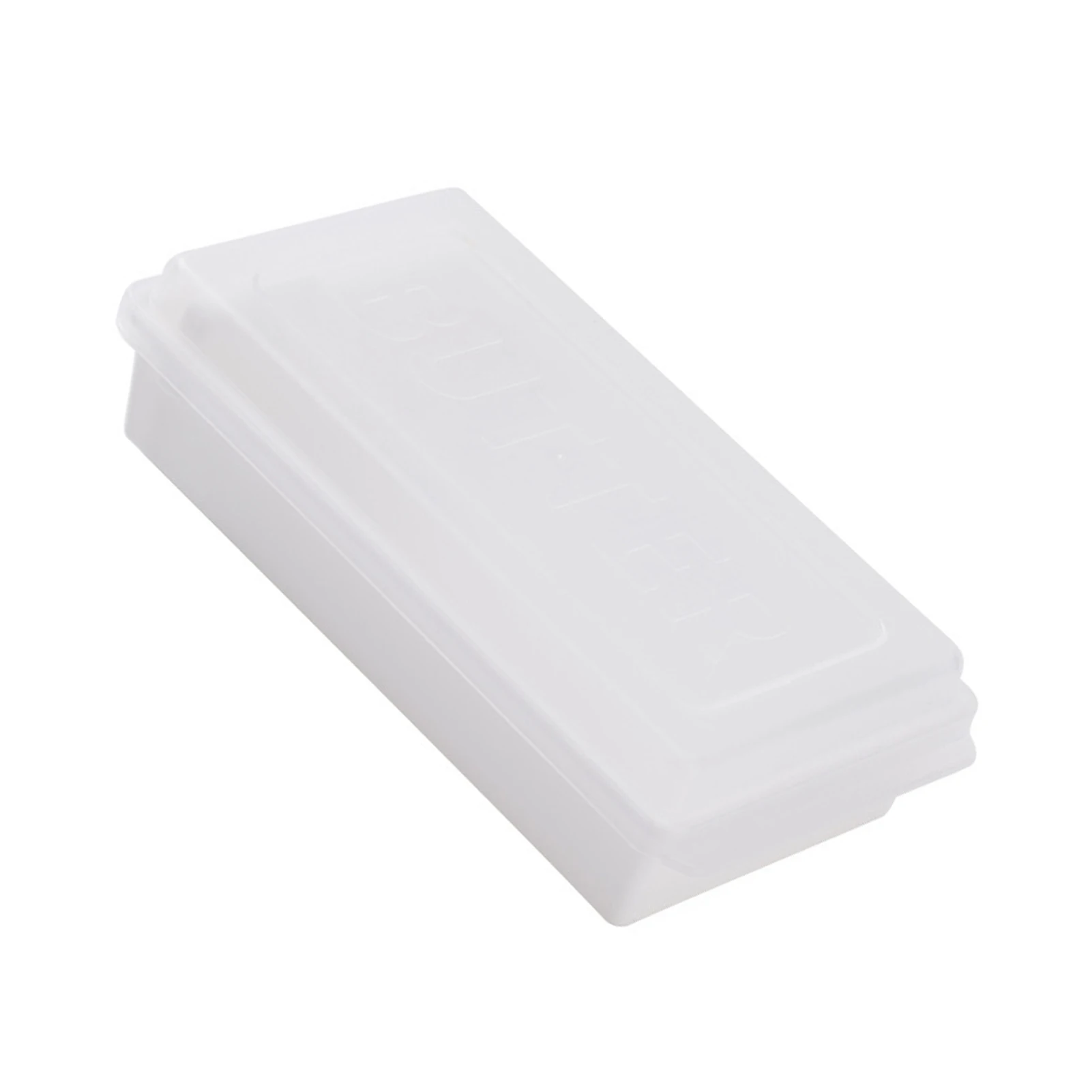 Butter Plastic Preservation Box Easy to Clean Butter Dish for Refrigerator Gift for Friends Family Members