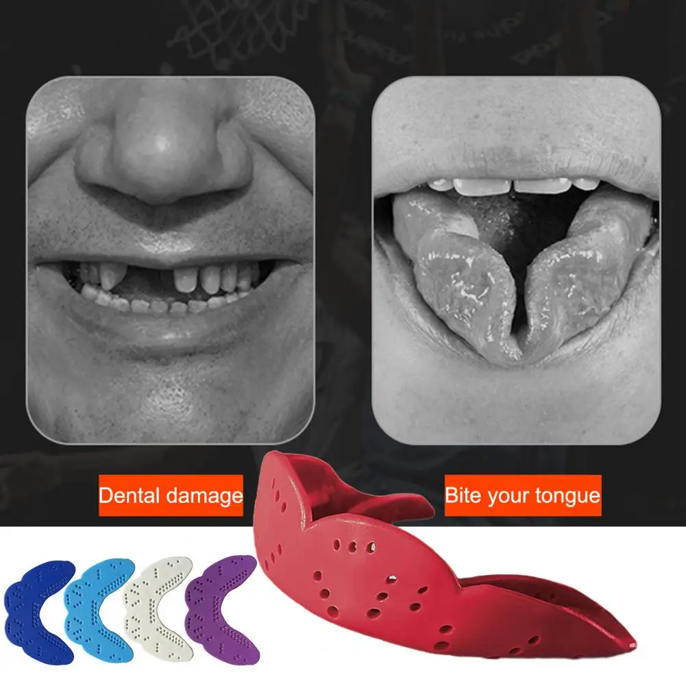 

Sports Mouthguard EVA Butterfly Braces Ergonomic Design Safe Baseball Soccer Sports Mouthguard Sports Fitness