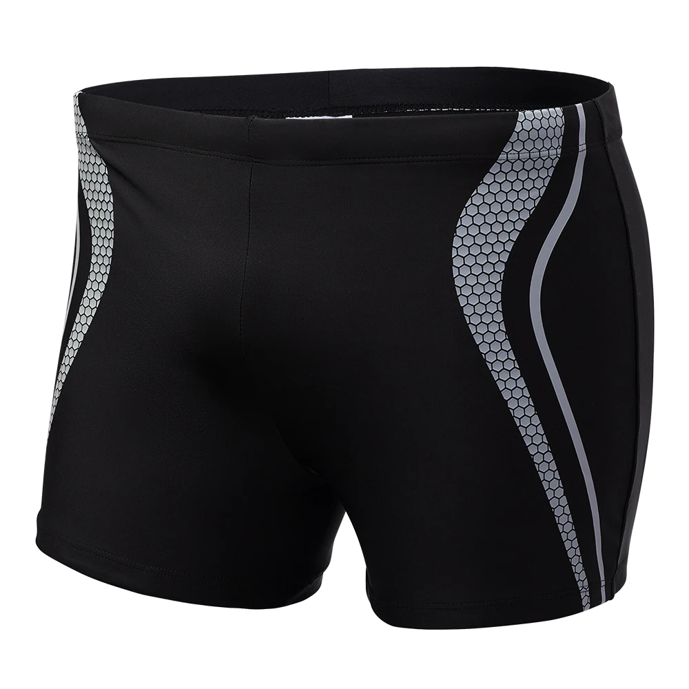 Modishion Summer Men's Sexy Swim Trunks Fashion Printed Swim Trunks Boxer Briefs Sports Beach Shorts: 3 - 5 Days Free Delivery Only UK