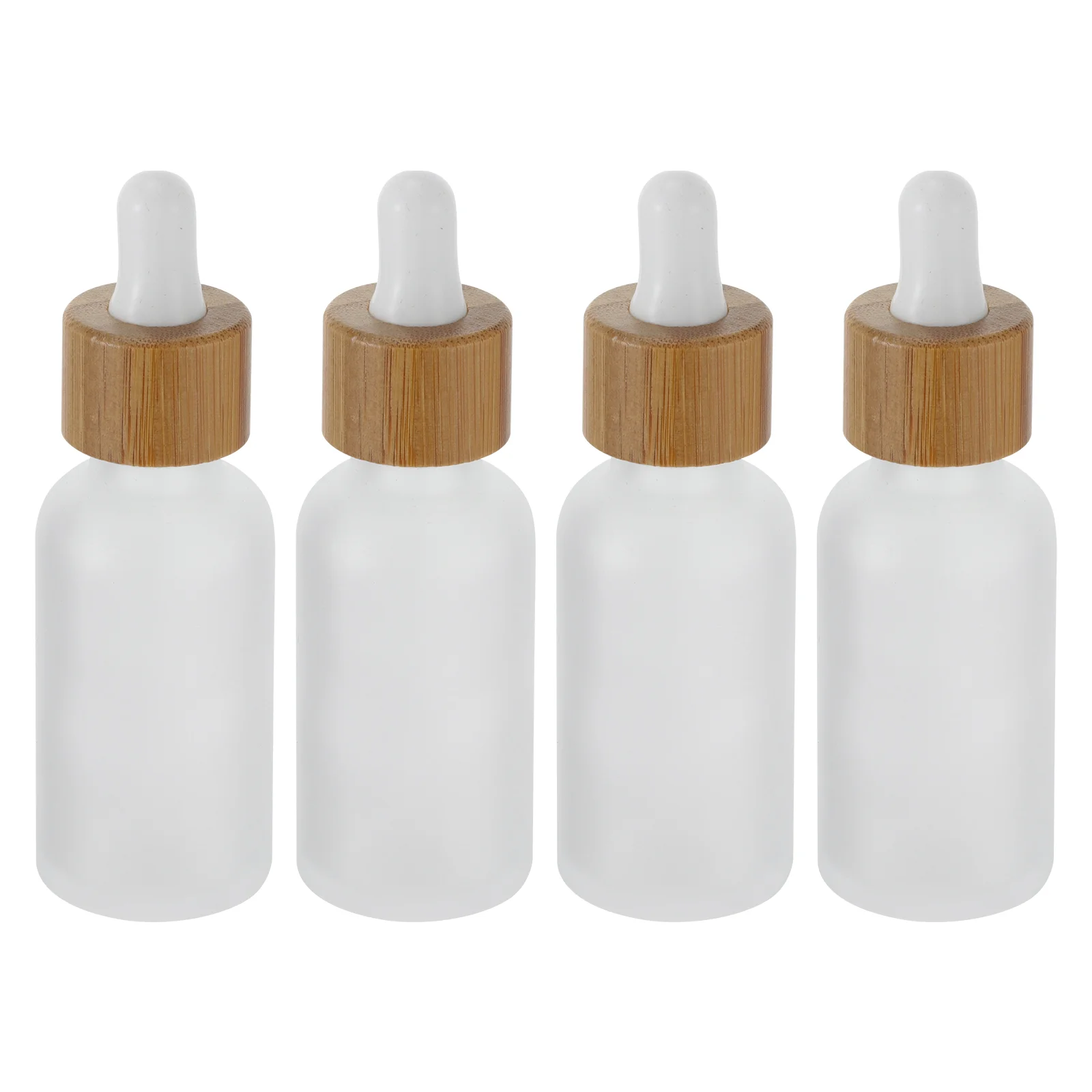 

4 шт., флакон-капельница с бамбуковой крышкой