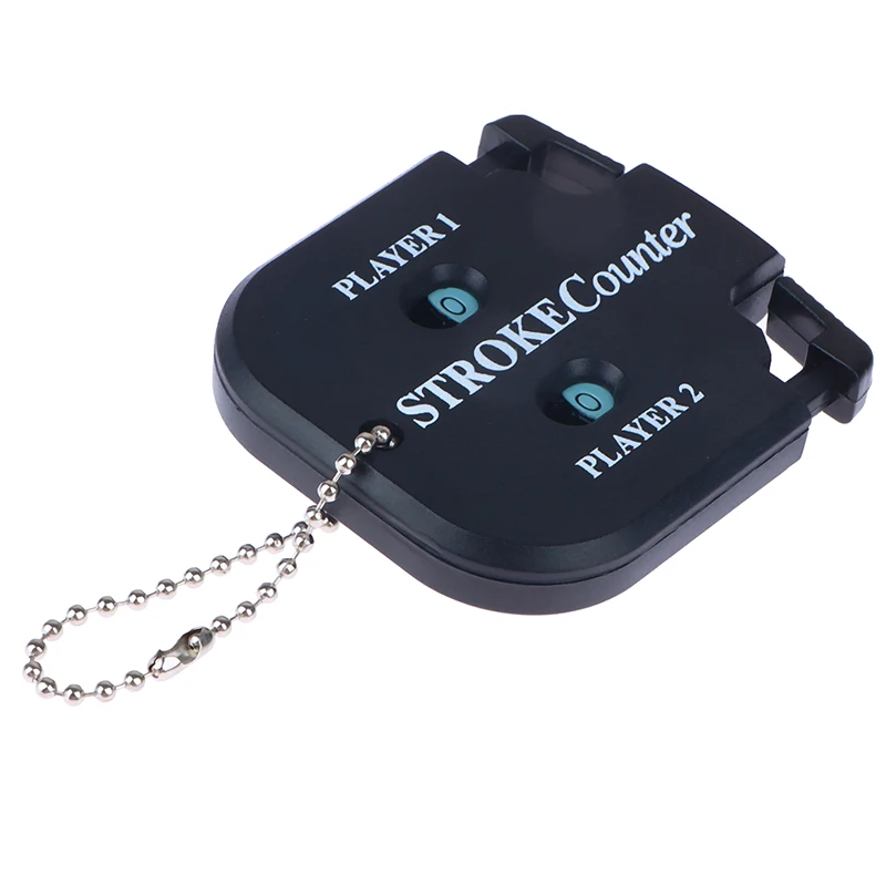 

1Pc Mini Handy Golf Shot Count Stroke Putt Score Counter Two Digits Scoring Keeper With Key Chain Golf Training Aids