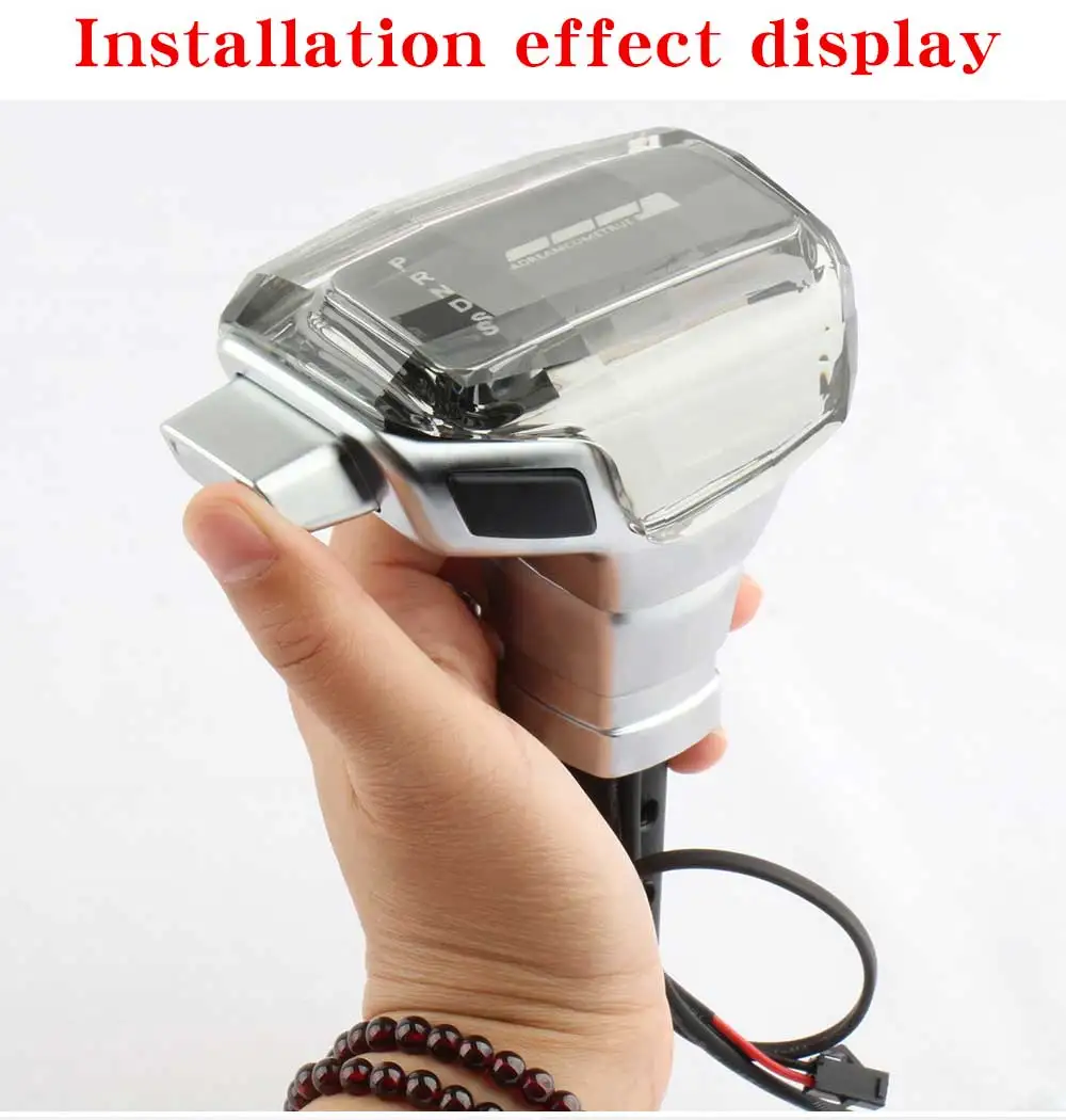 For Ford Mustang GT 2015 2016 2017 2018 -2024 LED Crystal Gear Shift Knob Stick