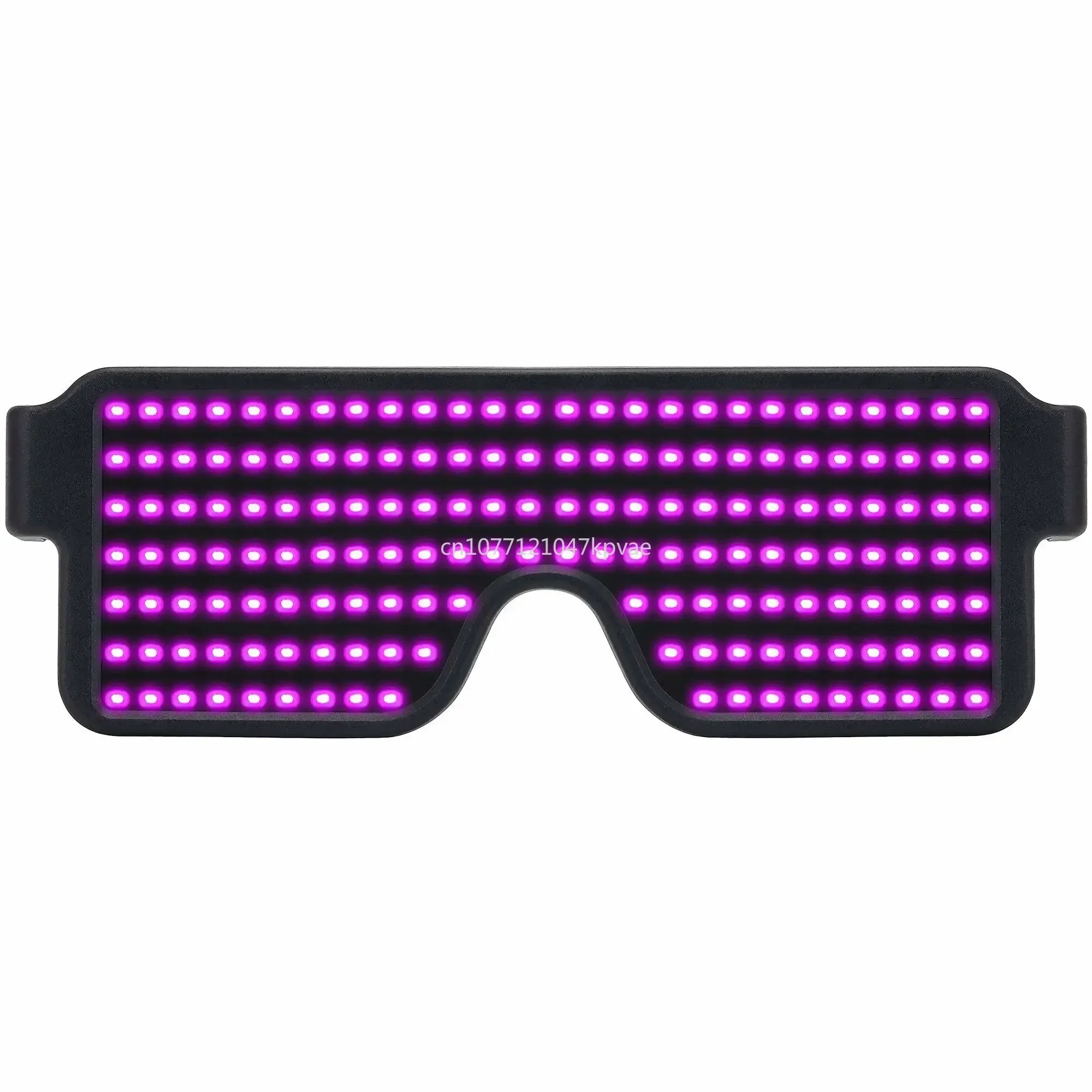 

LED Glasses Light Up Dynamic Party Favor Glasses Festival Christmas USB Rechargeable LED Rave Glowing Flashing Glasses