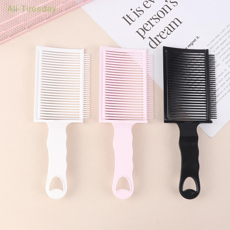 Description Picture 2 of itemFading Comb Professional Barber Clipper Flat Top Hair Cutting Comb For Men Heat Resistant Fade Comb Salon Styling Tools