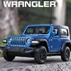 1/36 Jeep Wrangler Rubicon Off-Road Toy Car RMZ CiTY Diecast Miniature Vehicle Model Pull Back Collection Gift For Boys Kid 2