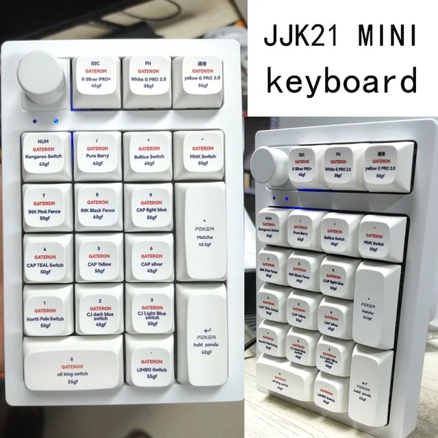 FEKER JJK21 Mini Mechanical Keyboard: The Perfect Companion for Efficiency and Style