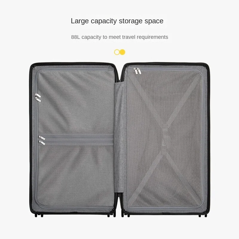Large Capacity Beauty Suitcase Trolley Case Check-in Suitcase Password Suitcase 26-Inch Storage Organizing Box Toolbox Suitcase