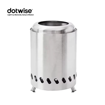 Portable Stainless Steel Wood Stove 1