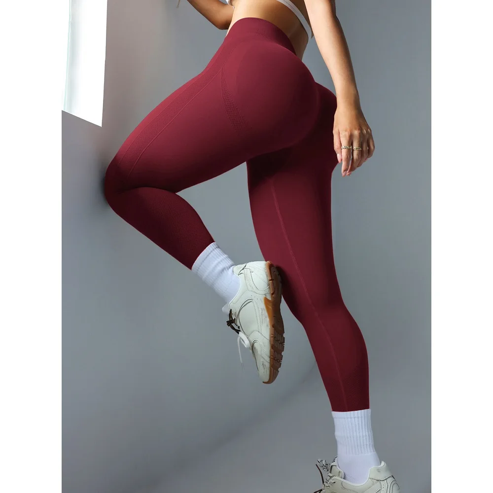 Seamless Leggings Sports Women Gym Wear Clothes Outfit Yoga Pants Fitness Running Tights Quick Dry Leggings - 4