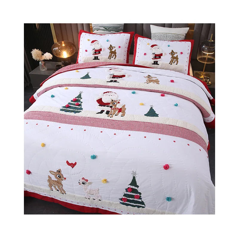 Handmade Christmas Quilt Set 5