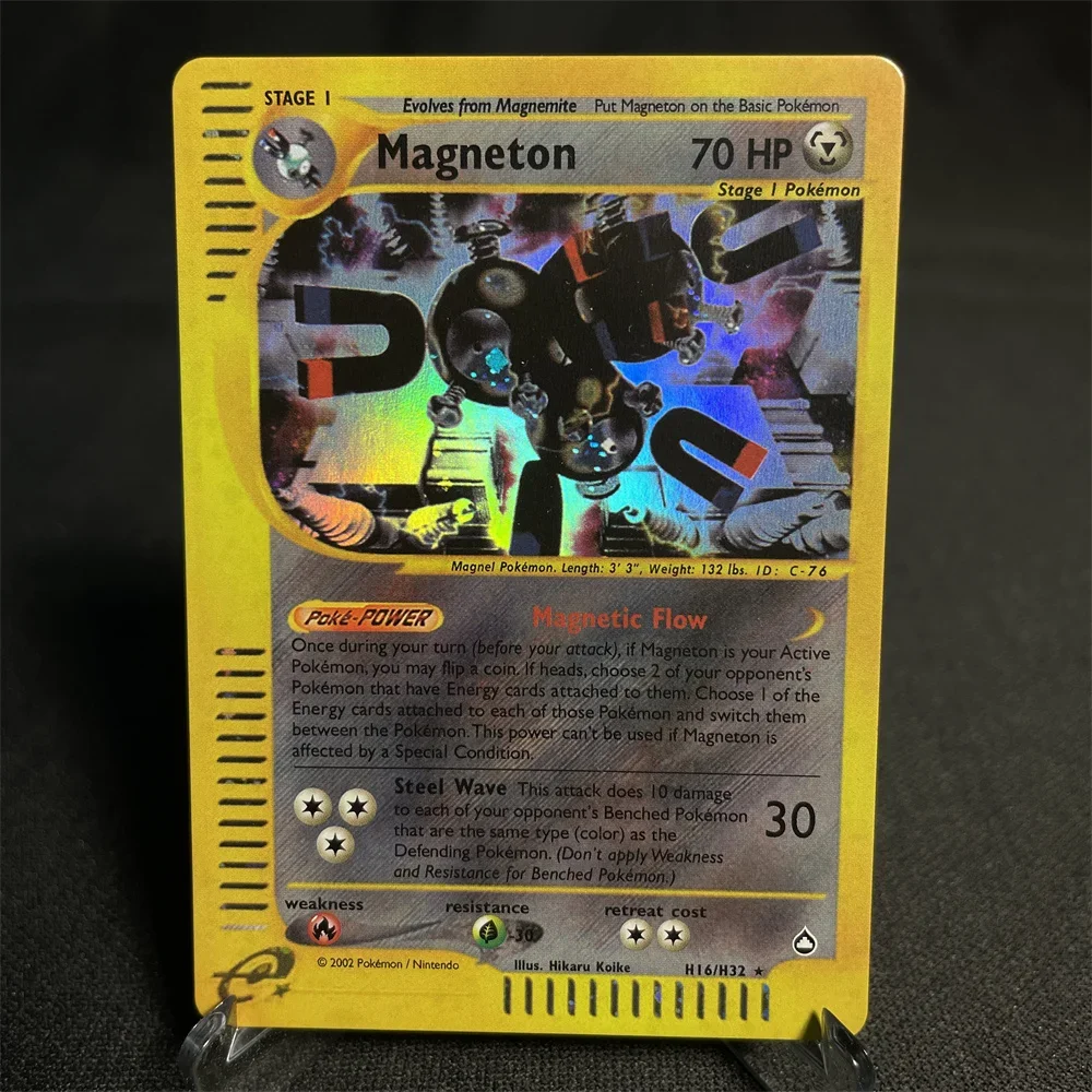 Pokemon Cards Foil Flash Card E-Card Series Scizor Furret