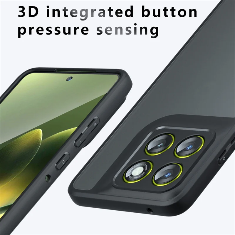 Translucent Frosted Matte Shockproof Protective Case Cover