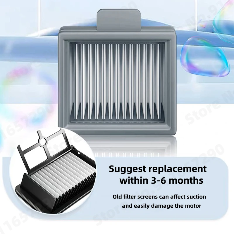 Description Picture 2 of itemWashable Filter For Dreame H11S H11 Pro H12 MAX H12S Vacuum Cleaner wet & dry Spare Parts Roller Brush Replacement Accessories