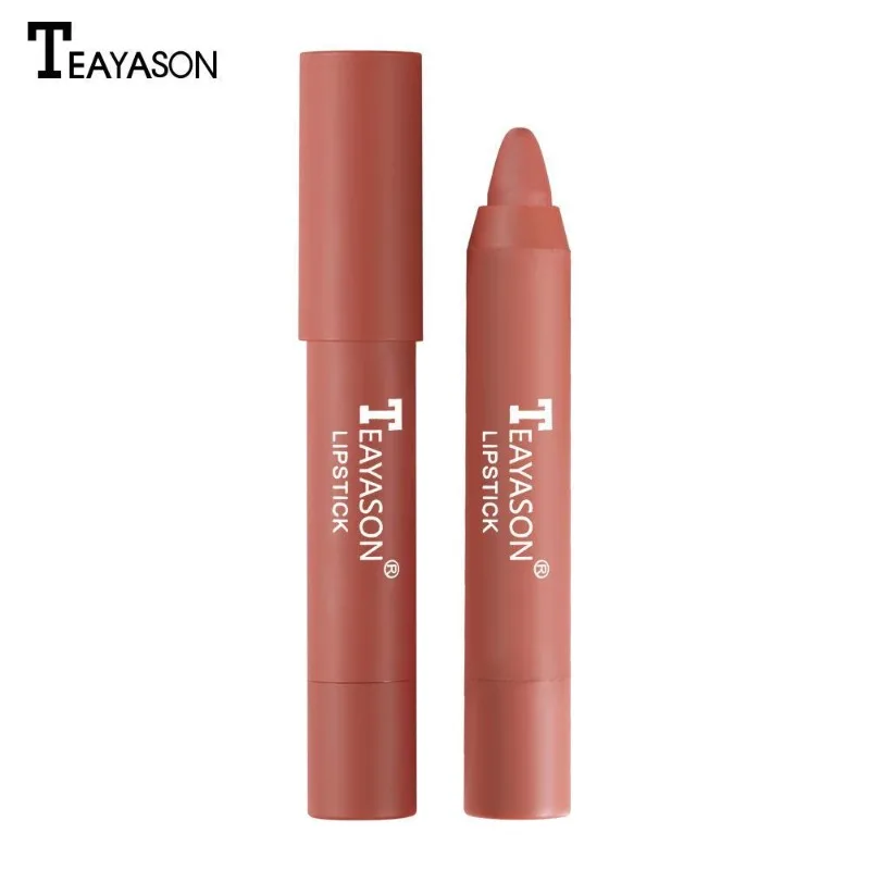 

Matte Lipstick Color Rendering Moisturizing Lip Gloss Easy to Color Lip Lacquer Exclusive for Cross-Border Rotating Lipstick Pen