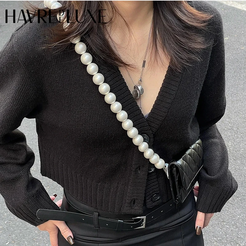 Pearl Chain Accessories Small Fragrant Wind Bag Messenger Shoulder Strap Diy Transformation Replacement Bag Chain Single Buy