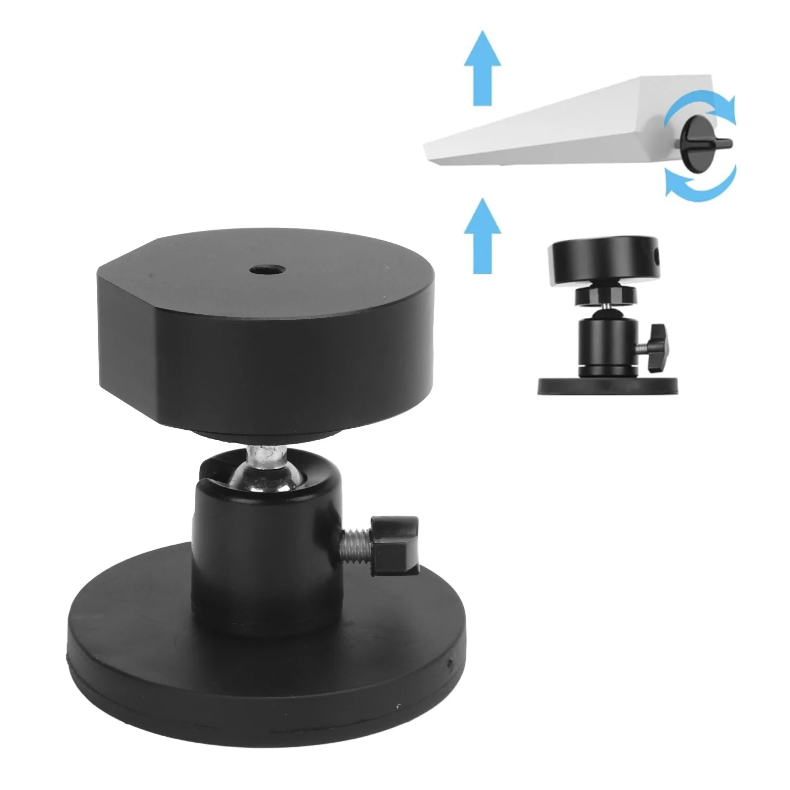 Satellite Roof Rack Mount Aluminum Alloy Wind Proof Magnetic Strong Load Bearing for Iron Surfaces Car RV Trailer Campervan Yach
