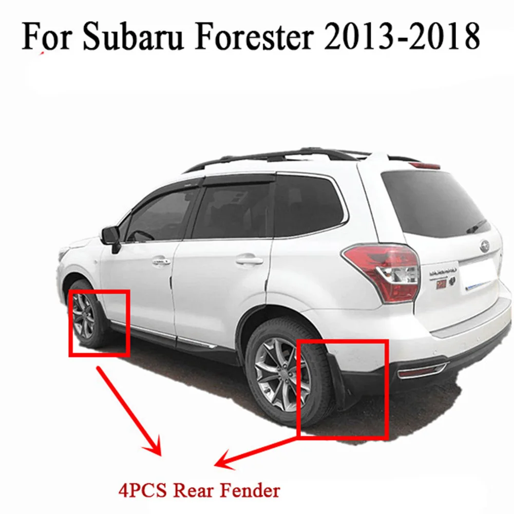 Auto Kotflügel Spritzen-schutz Fender Schmutzfänger Schlamm Flaps Für Subaru  Forester 2009-2012 2013 2014 2015 2016 2017 2018 - AliExpress