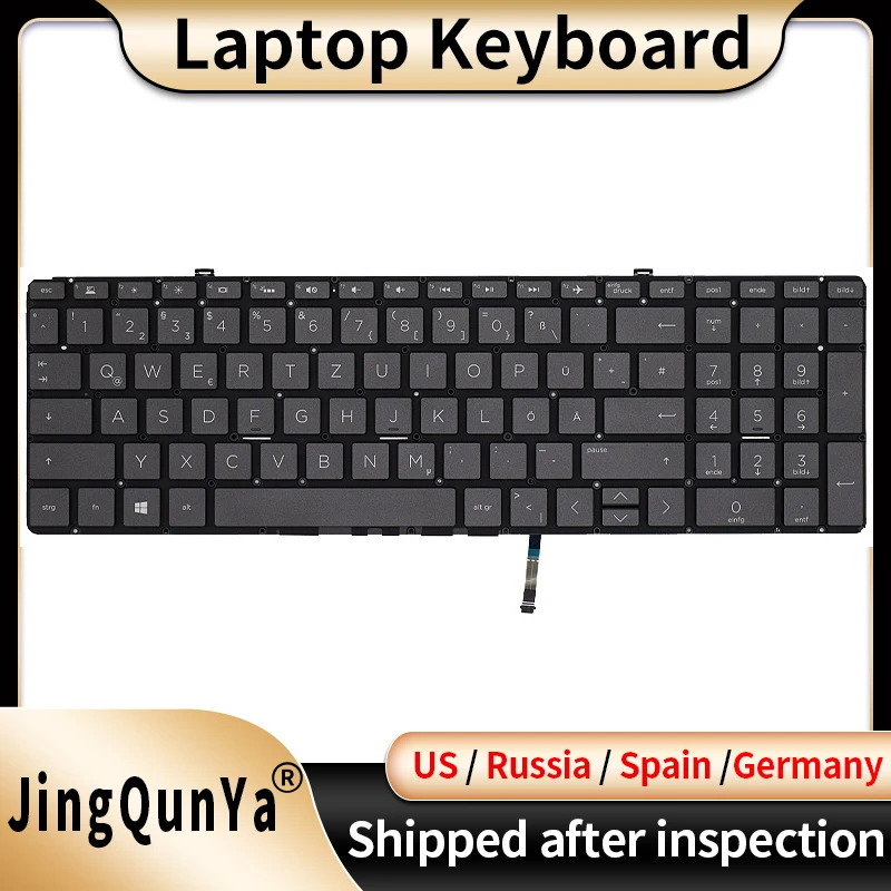 US Backlit Laptop Keyboard For HP OMEN 15-ce001la 15-ce002la 15-ce005la/006la 15-CE013DX/011DX/015DX/018DX TPN-Q194 Replacement