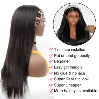 Headband Wigs For Women Straight Human Hair Wigs 22 Inch Glueless Wig Brazilian Hair Headband Wigs Put On & Go Black Wigs Bling Headband Wigs For Women Straight Human Hair Wigs 22 Inch Glueless Wig Brazilian Hair Headband Wigs.jpg