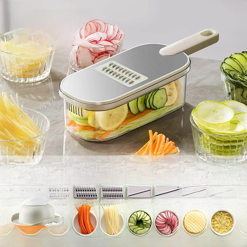 Kitchen Vegetable Slicer Potato ater Home Use Multi-Function Carrot Cucumber Sedder Tool Set for Cooking And Cleaning