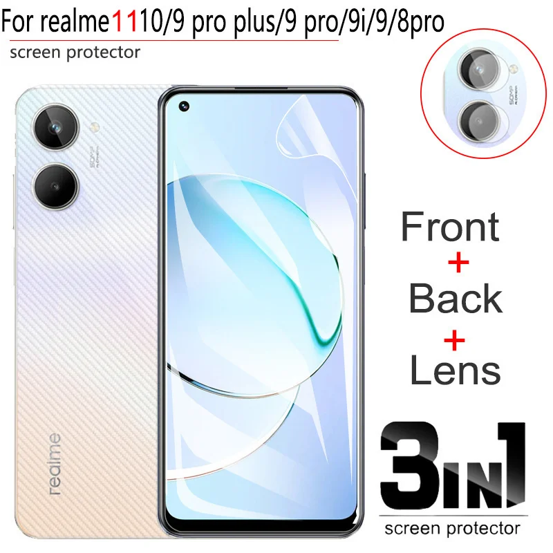 

realme 11 pro Hydrogel Film For realme 10 Screen Protector realmi 10 pro plus protector hidrogel For realme 10 8 9 5g 9 pro Clear lamina hidrogel realme 11 9i 9 pro plus Accessories Not Glass realme10